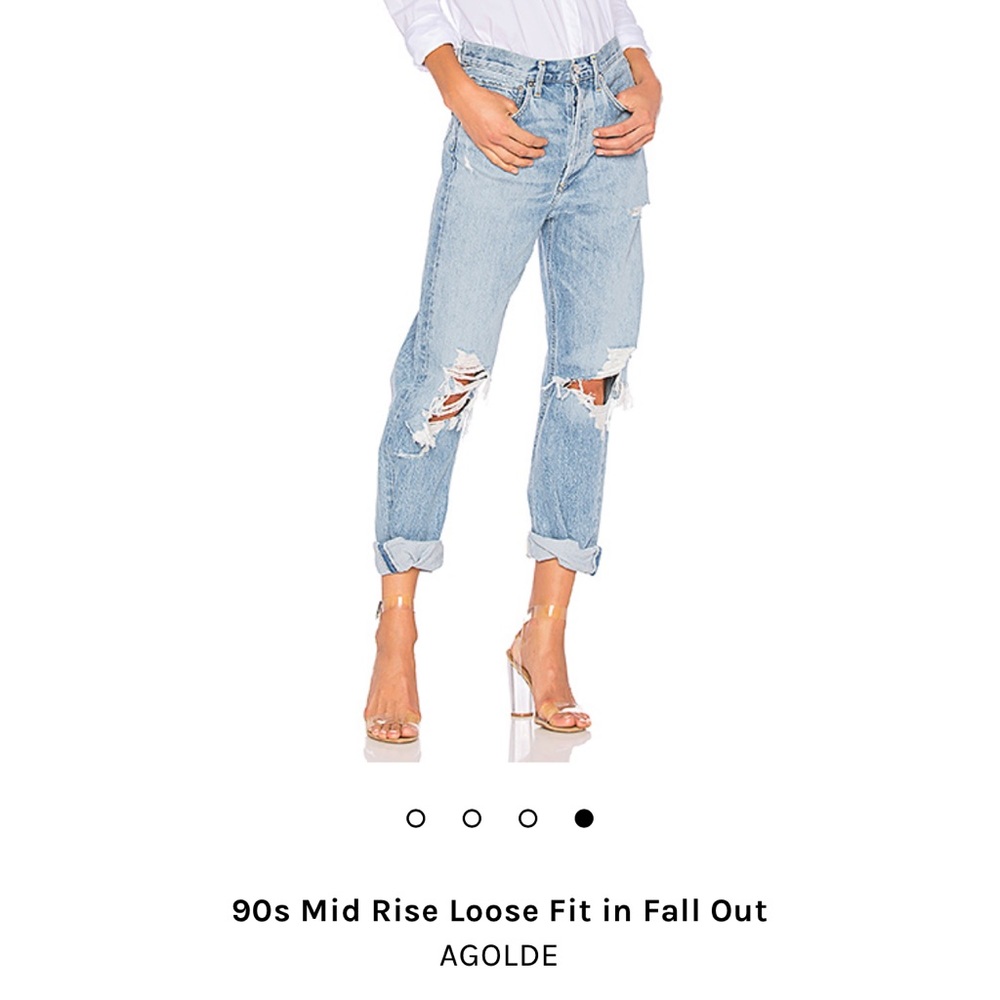 NWOT Agolde 90’s Jeans